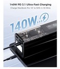 140w Portable Power Bank - Portable Power Station With 100w Ac Outlet