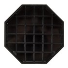 Usa Seller  6  Black Octagon Pitcher Drip Tray   Free Shipping Us Only