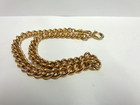 Vintage Gold Plated Watch Chain Sz 12 In Lg Wgt 25 4 Grams