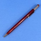 Vintage Scripto Mechanical Pencil Translucent Red 1 1mm Twist Working