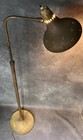 Gerald Thurston Lightolier Vintage Floor Lamp Metal Shade Deco Mid Century Mcm