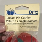 Dritz Tomato Pin Cushion W  Strawberry Emery  Red green  Mpn 732