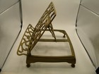 Antique Solid Brass Adjustable Folding Stand Book  Art sheet Music 