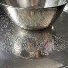 Wm  A Rogers By Oneida Silver Plated Appetizer Platter Serving Tray Vintage