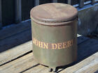 John Deere Vintage Antique 2-row Corn Bean Seed Planter Box Original Flower Art 