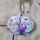 -butterfly Orchid Keychain Simulation Flower Bag Pendant Decoration
