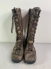 Guide Gear Realtree Apx Camo Nylon Waterproof Side-zip Snake Boots Mens 10 5 M
