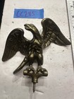  cc285  - Large Antique Brass Eagle Finial