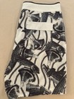Nautica  32   x6 5     Swim Trunks shorts Gray white Nautical Print Mesh Lined