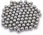 500 Japanese Pachinko Balls Steel Silver Mixed Stamps High Gloss Authentic Used