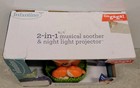 Infantino Go Gaga 2-in-1 Musical Soother   Night Light Projector Orange Fox