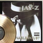 Jay Z - Reasonable Doubt Gold Lp Record Plaque Display