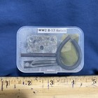 Ww2 B-17 Wreckage Relics brass aluminum Instrument Panel Parts   Fasteners silk