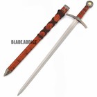 23  King Arthur Excalibur Medieval Crusader Sword Scabbard Historical Fantasy