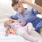 Baby Girl Gifts  Baby Girl Shower Gifts  Rattle Swaddle Baby Girl Gifts