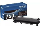 Brother Genuine Tn760 High Yield Black Toner Cartridge 1 Pack