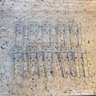 10 4 Lug Hinged Literature Holders For Teardrop Pallet Rack Pallet Rack Bracket