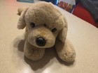 Fao Schwarz Plush 18  Puppy Dog Brown Stuffed Animal