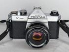 Asahi Pentax K1000 35mm Film Camera W  Smc Pentax-m 50mm F 2     Tested