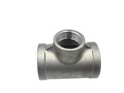 Stainless Steel Tee Reducer  1 1 2  - 1    Npt Pipe Rt-150-100