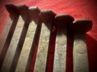 Six Antique  Vintage Railroad Spikes  6       Length  - Straight From Appalachia 