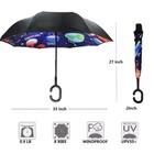 40 49 56 Inch Oversize Windproof Inverted Reverse Upside Down Umbrella  Golf    
