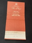 Vintage New York Matchbook    oyster Bar At The Plaza Hotel   