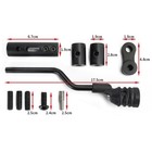 Archery Compound Bow String Stop Bracket Suppressor Mount Balance Stabilizer