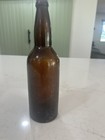 Vintage Ohio Brewing Co  Columbus Oh  Amber Glass Beer Bottle
