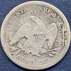 Love Token    m    On Seated Liberty Quarter  54171