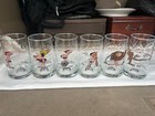 Vintage Bc Comics 1981 Set Of 3 Color Glasses Arbys  v7454 