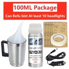 Car Headlight Restoration Kit Chemical Polishing Repair Anti-scratch Headlamp
