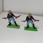 Vintage Britains Deetail Us 7th Cavalry Foot Soldiers Figures Lot Of 12 Set