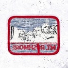 Vintage Mount Rushmore Patch     South Dakota Travel Souvenir     Iron-on Nos