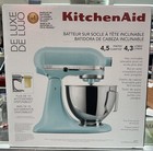 Kitchenaid Deluxe  ksm97mi  - 4 5 Quart Tilt-head Stand Mixer  mineral Water 