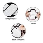 5pcs Scratch Cover Reflective Stickers For Car Bumper Fender Waterproof White