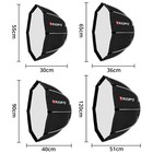 Triopo 47 2inch   120 Cm Portable Octagon Umbrella Softbox  Quick Installatio   