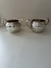 Sterling Silver Cream And Sugar By Fisher  Style 729 2 Ounces Ea   Not Weighted