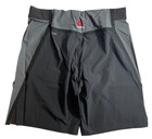 Reebok Ufc Fight Shorts Gray Black Training Mma Gym Size Medium New