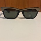 Ray Ban Bausch Lomb B l Sunglasses Wayfarer 50mm Vintage Gold Black Neat Street