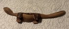 Vintage Australian Aboriginal Hand Carved Wood Goanna Lizard Burnt Art 16   