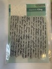 Penny Black Cling Rubber Stamps Lot Of 3 Script Sent With Love Valentine Floral