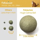 3 94  Huge Catnip Ball Indoor Cat Toy Giant Jumbo Toys For Kittens New