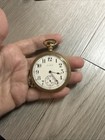 Elgin National Watch Co  Pocket Watch Dove Engraving Working 1900s Late 1800s