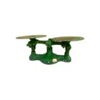 Antique Cast Iron Balance Scale General Store Candy Green Weigh The Scale