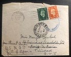 1941 Sleaford England Censored Cover To Port Spain Trinidad   Tobago