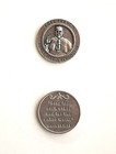 Pope Francis Silver Tone Pocket Coin  pack Of 2 