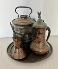 Antique vintage Middle East Dallah Coffee Pot