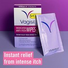 Anti-itch Medicated Feminine Wipes Max Strength 12 Count Individually Wrapped