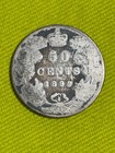 1892 Canada 50 Cents Silver Coin